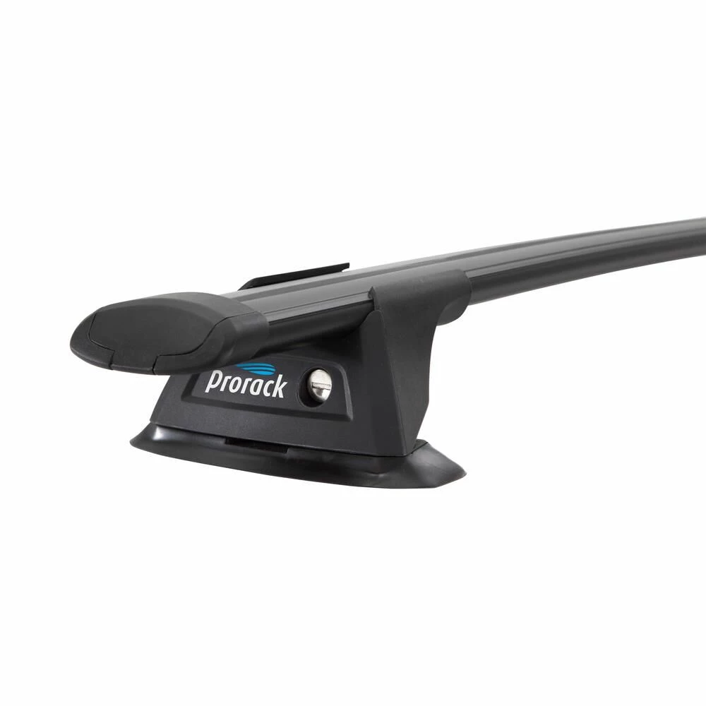 Prorack Aero Bar Roof Racks Pair 1350mm S17B Black 2 Prorack Aero Bar Roof Racks Pair 1350mm S17B Black - Image 2